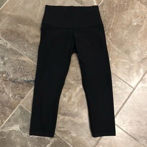 Lululemon high waisted crops size 4!